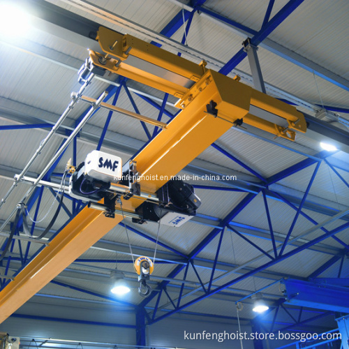 10ton Single Girder Under-Slanging Travelling Crane/Crane Parts/Electric Wire Rope Hoist